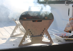 Weber Knapp Releases Portable Grill, Launches E-Commerce Site