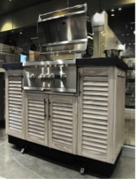 Danver Stainless Outdoor Kitchens Enhances Line of Wood Grain Finishes