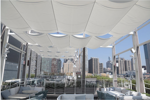 Infinity Canopy Featured in Lower Manhattan