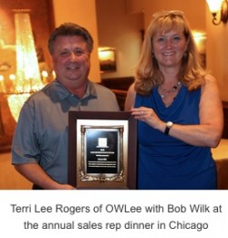 OW Lee Announces Sales Rep of the Year for 2016