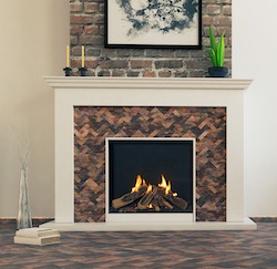 Ortal Introduces Chopped Wood Media for Wilderness Collection Luxury Fireplaces