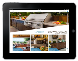 Brown Jordan Outdoor Kitchens Launches New Tablet App Designed to Enhance Customer Experience