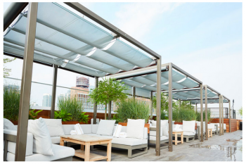 Infinity Canopy featured at The William Vale Hotel
