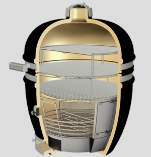 Saffire Debuts Kamado Grill Innovation