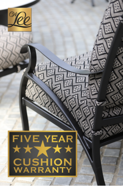 OW Lee to Offer Five Year Warranty on Cushions