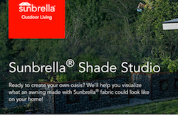 Sunbrella Shade Studio Tool Simplifies Awning Design