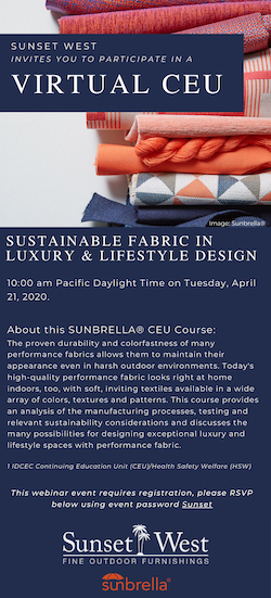 Sunset West Co-Hosts first Virtual CEU