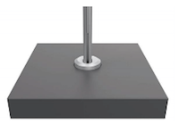 The Commercial Grade Titan Umbrella Base Debuts from Shademaker