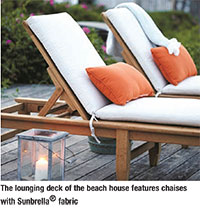 Sunbrella Fabrics Revitalize the Beach House