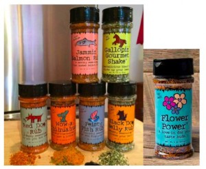 Mom’s Gourmet Introduces Jammin’ Salmon and Flower Power to Artisan Seasoning and Spices