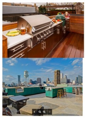 Rooftop Outdoor Kitchens in Urban Spaces